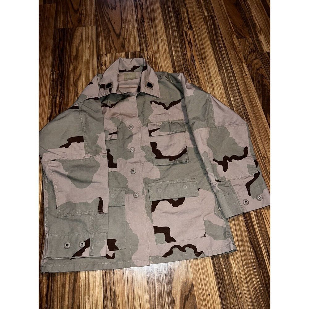 DCU‎ BDU Shirt Coat Desert Tri-Color Camo Military Combat Hot - Medium